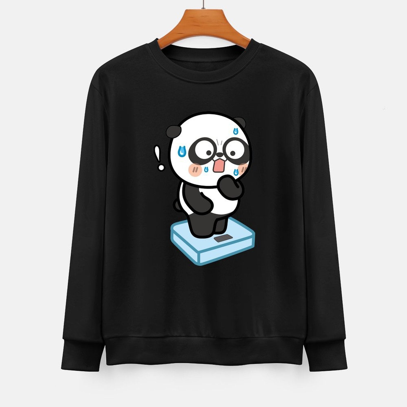 Front Patterned Long Sleeve Top EasyStyle